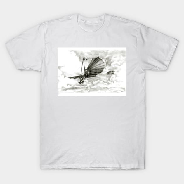 Homage to men with wings. T-Shirt by art-koncept